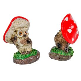 Bagoly gomba kalappal poly 7cm Bagoly gomba kalappal poly 7cm