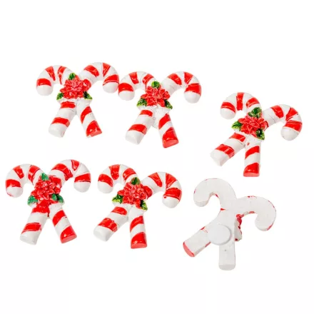 Cukorkabot dupla öntapadós polyresin 3,5cm 6db-os csomag