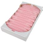 Mártott kis csavart gyertya rózsaszín 150mm (db ár) 30db/csom