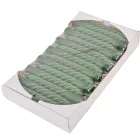Mártott kis csavart gyertya Zöld150mm (db ár) 30db/csom