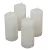 Kontúrozott csavart henger gyertya 55x100mm fehér 4db/csom (db ár)