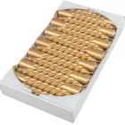 Metál kis csavart gyertya arany 150mm (db ár) 30db/csom