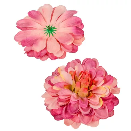 Dália virágfej D10cm mályva 12db/csom