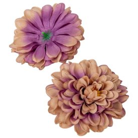 Dália virágfej lila D11cm 12db/csom Dália virágfej lila D11cm 12db/csom