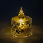 Gyertya LED-es meleg M5cm elemes