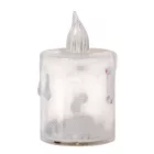 Gyertya LED-es meleg M6cm elemes