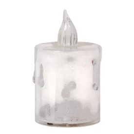 Gyertya LED-es meleg M6cm elemes