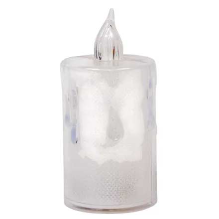 Gyertya LED-es meleg M7,8cm elemes