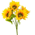 Napraforgó csokor 5 virágos 46cm