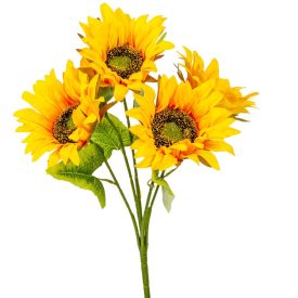 Napraforgó csokor 5 virágos 46cm Napraforgó csokor 5 virágos 46cm