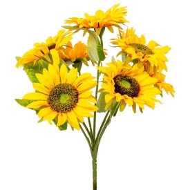 Napraforgó csokor 7 virágos 46cm Napraforgó csokor 7 virágos 46cm