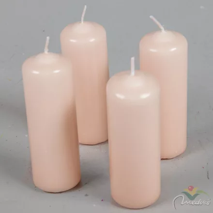 Mártott henger gyertya 40x120 mm pezsgő 4db/csom (db ár)