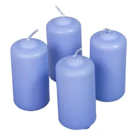   Mártott henger gyertya 40x80 mm milka lila 4db/csom (db ár)
