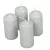 Mártott henger gyertya 40x80 mm világosszürke 4db/csom (db ár)