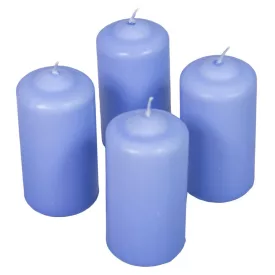   Mártott henger gyertya 50x100 mm milka lila 4db/csom (db ár)