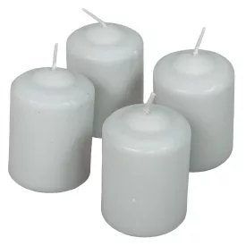   Mártott henger gyertya 50x75 mm világos szürke 4db/csom (db ár)