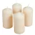 Mártott henger gyertya 60x120mm krém 4db/csom (db ár)