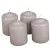 Mártott henger gyertya 60x80mm homok 4db/csom (db ár)