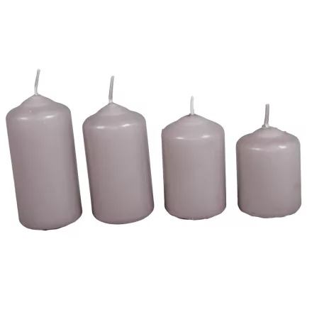 Mártott 40mm-es lépcsős gyertya homok (csom ár)