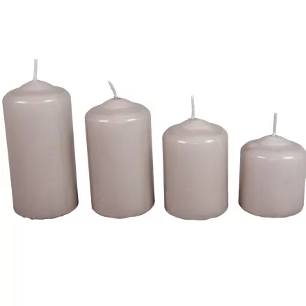 Mártott 50mm-es lépcsős gyertya homok (csom ár)