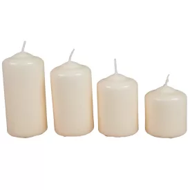 Mártott 50mm-es lépcsős gyertya krém (csom ár)