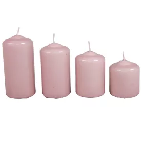 Mártott 50mm-es lépcsős gyertya mályva (csom ár)