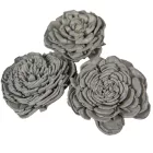 Ming boglárka szürke 4cm 50db-os csomag