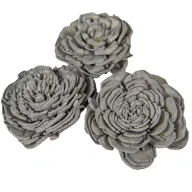 Ming boglárka szürke 4cm 50db-os csomag