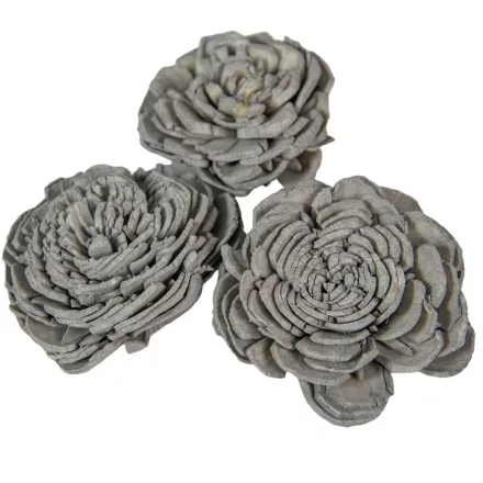 Ming boglárka szürke 4cm 50db-os csomag