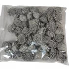 Ming boglárka szürke 4cm 50db-os csomag
