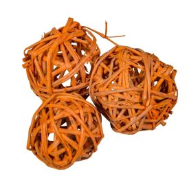 Vesszőlabda 3cm terrakotta 20db-os Vesszőlabda 3cm terrakotta 20db-os