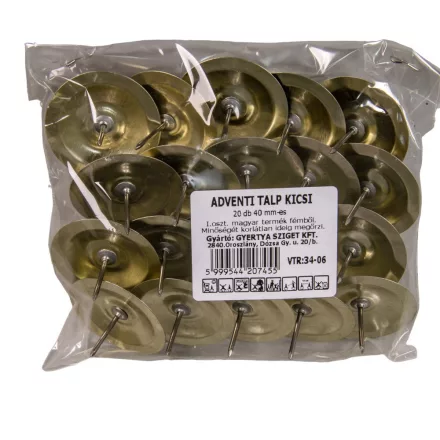 Gyertyatüske adventi talp kicsi 40mm 1db