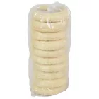 Szizállal tekert széna alap fehér 15cm