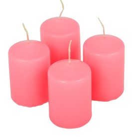 Adventi gyertya matt rózsaszín 4cm x 6cm Adventi gyertya matt rózsaszín 4cm x 6cm