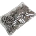 Lótus havas szürke kicsi 4-5cm 15db-os csomag