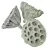 Lótusz 5-8cm falfestékes mud zöld 12db-os