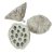 Lótusz 8-10cm falfestékes mud zöld 10db/csom