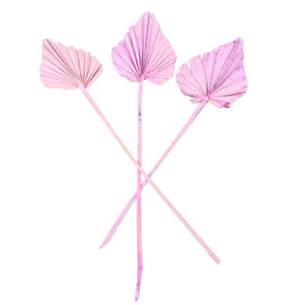 Pálma levél közepes falfestékes mauve 8db-os