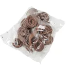 Kos szarv szárított falfestékes old pink 6db-os