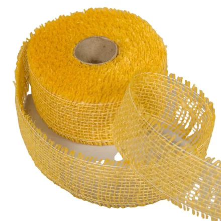 Juta szalag 5cm x10y bézs
