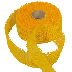 Juta szalag 5cm x10y sárga Juta szalag 5cm x10y sárga