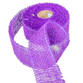 Juta szalag 5cm x10y sötét lila Juta szalag 5cm x10y sötét lila