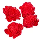 Ming boglárka piros 4cm 50db-os csomag