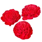 Ming boglárka piros 6cm 25db-os csomag