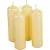 Metál henger gyertya 40x140mm krém 4db/csom (db ár)