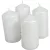 Metál henger gyertya 40x80mm fehér (db ár) 4db/csom