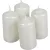 Metál henger gyertya 40x80mm ivory (db ár) 4db/csom