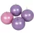 Metál gömb gyertya 60mm lila3 rózsaszín1 4db/csom (db ár)