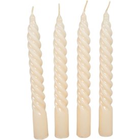 Mártott nagy csavart gyertya krém 200mm (db ár) 30db/csom
