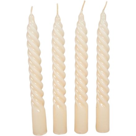 Mártott nagy csavart gyertya krém 200mm (db ár) 30db/csom